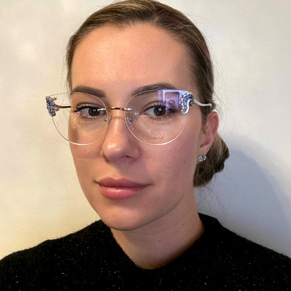 New! CHOPARD Eyeglasses VCHG03S 0579, Authentic - Picture 4 of 5